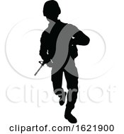 Poster, Art Print Of Soldier Detailed Silhouette