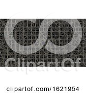 Poster, Art Print Of 3d Render Of Abstract Chaotic Elements