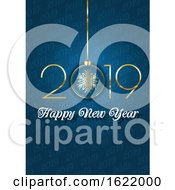 Poster, Art Print Of Elegant Happy New Year Background