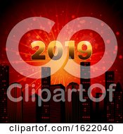 Poster, Art Print Of 2019 Abstract City Scape