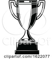 Poster, Art Print Of Black And White Trophy