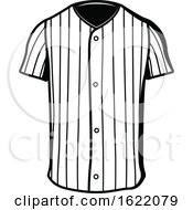 Poster, Art Print Of Black And White Baseball Shirt