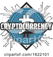 Poster, Art Print Of Crytpcurrency Bitcoin Design