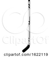 Poster, Art Print Of Black And White Hockey Stick