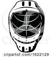 Black And White Hockey Mask