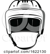 Poster, Art Print Of Black And White Hockey Mask