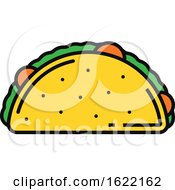 Poster, Art Print Of Taco Food Icon