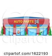 Poster, Art Print Of Auto Parts Store Front
