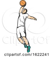 Poster, Art Print Of Basketball Player