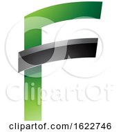 Poster, Art Print Of Green And Black Letter F