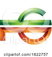 Poster, Art Print Of Green And Orange Key