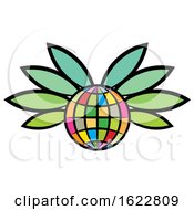 Poster, Art Print Of Globe With Leaves