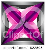 Black And Magenta Square by cidepix