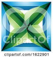 Poster, Art Print Of Blue And Green Square