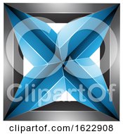 Poster, Art Print Of Blue And Black Square