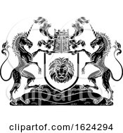 Shield Crest Unicorn Coat Of Arms Heraldic