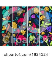 Tropical Banners Illustration