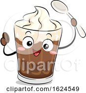 Mascot Einspanner Coffee Austria Illustration