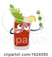 Mascot Canada Caesar Drink Illustration