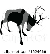 Deer Animal Silhouette by AtStockIllustration