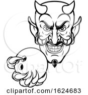 Devil Bowling Sports Mascot
