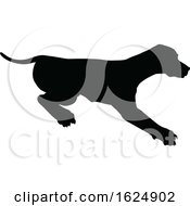 Poster, Art Print Of Dog Silhouette Pet Animal