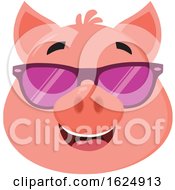 Poster, Art Print Of Happy Pig Face