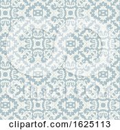 Poster, Art Print Of Vintage Style Background With A Damask Pattern