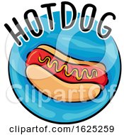Poster, Art Print Of Icon Hotdog Illustration