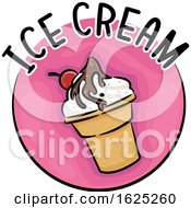 Poster, Art Print Of Icon Ice Cream Illustration