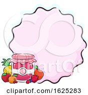 Fruit Jam Background Illustration