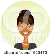 Black Business Woman Smiling