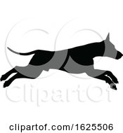 Poster, Art Print Of Silhouetted Dog