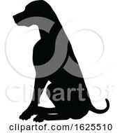 Poster, Art Print Of Silhouetted Dog