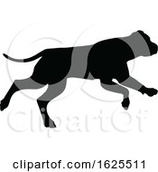 Poster, Art Print Of Silhouetted Dog