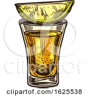 Poster, Art Print Of Alcoholic Drink With Lime