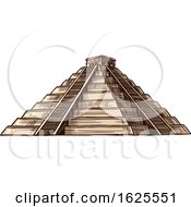 Poster, Art Print Of El Castillo Pyramid