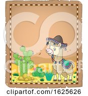 Border Of A Llama By Cactus by visekart