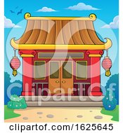 Poster, Art Print Of Chinese Temple Undery A Blue Sky