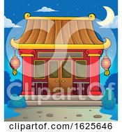 Poster, Art Print Of Chinese Temple At Night