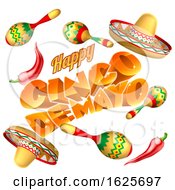 Cinco De Mayo Mexican Holiday Themed Background