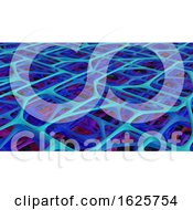 Poster, Art Print Of 3d Render Of Abstract Chaotic Elements