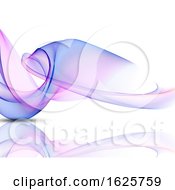 Poster, Art Print Of Abstract Background With Smooth Flowing Lines
