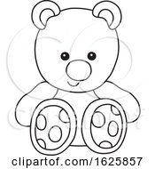 Poster, Art Print Of Black And White Toy Teddy Bear