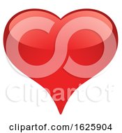 Poster, Art Print Of Red Valentines Day Heart