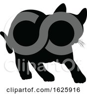 Poster, Art Print Of A Cat Silhouette