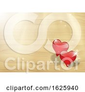 Poster, Art Print Of Valentines Day Heart Background