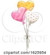 Valentines Day Balloons by Vector Tradition SM