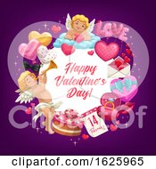 Poster, Art Print Of Happy Valentines Day Design