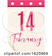 Poster, Art Print Of Valentines Day Calendar